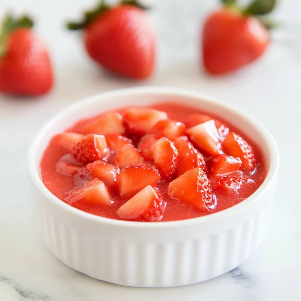 Strawberry Topping