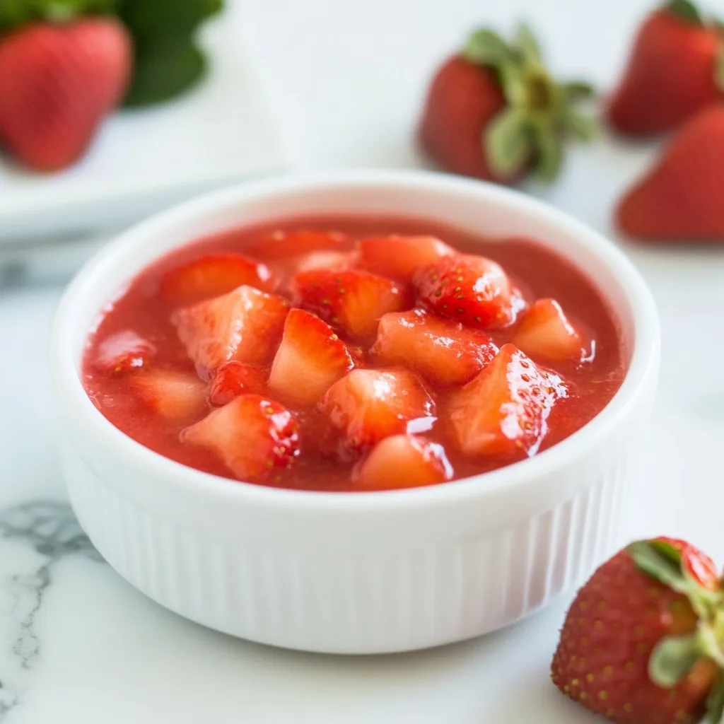 Strawberry Topping