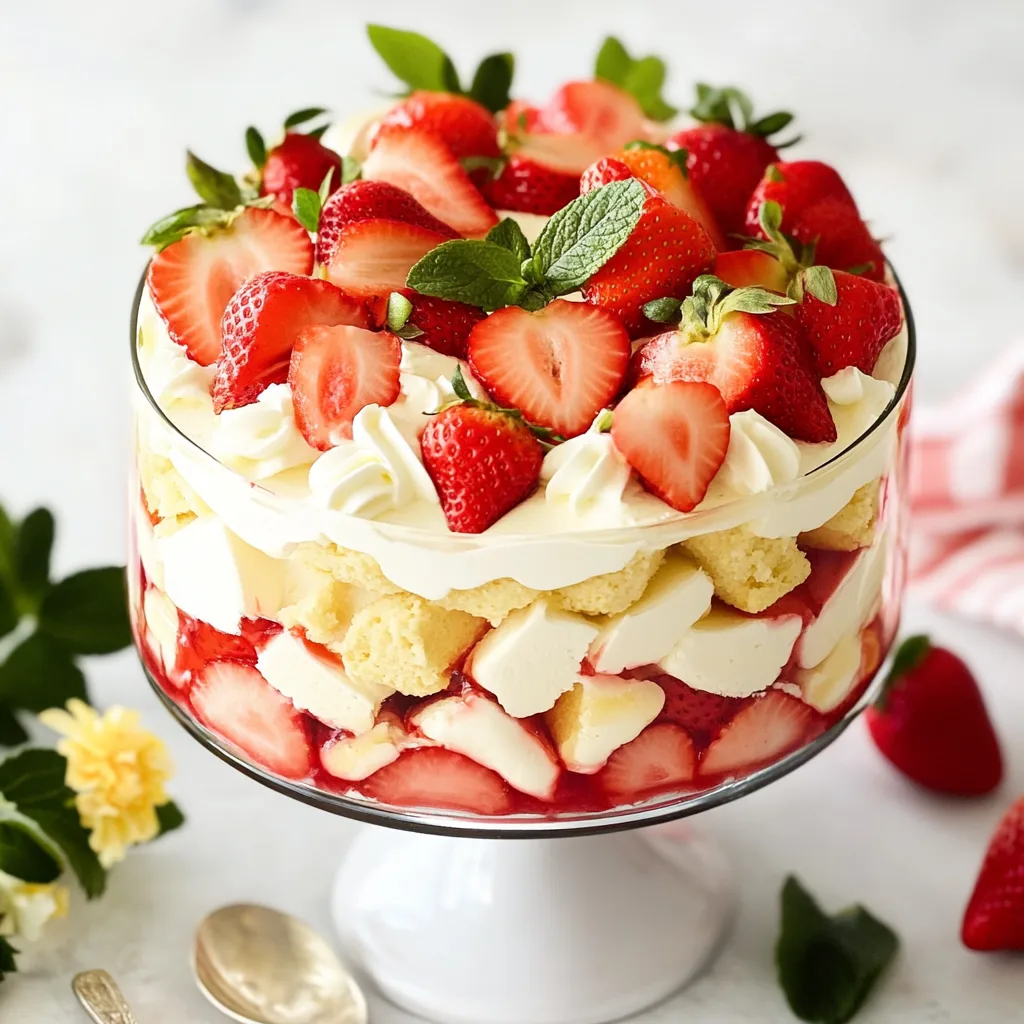 Strawberry Trifle