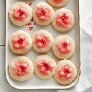 Stuffed Cherry Blossom Sugar Cookies