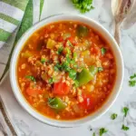 Stuffed Green Pepper Soup