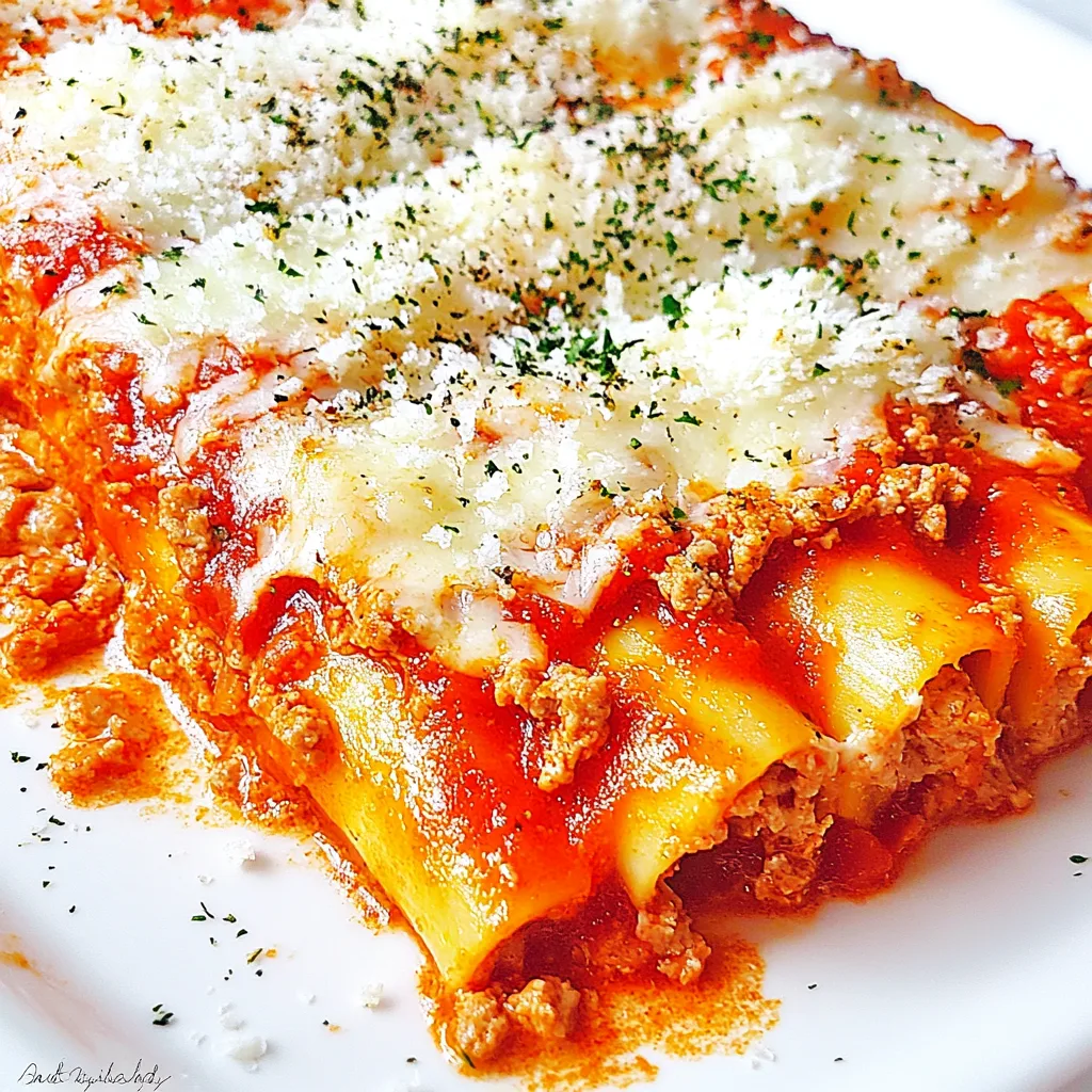 Stuffed Manicotti with Meat and Cheese