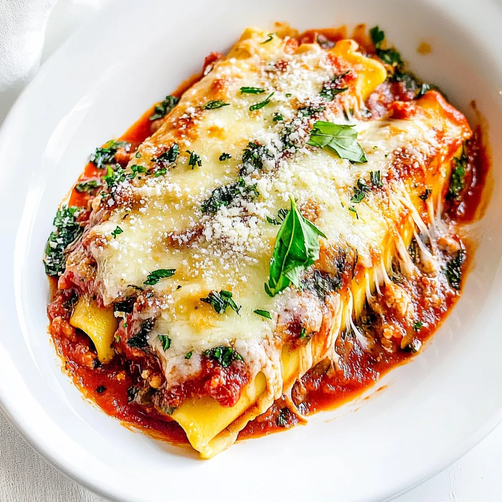 Stuffed Manicotti