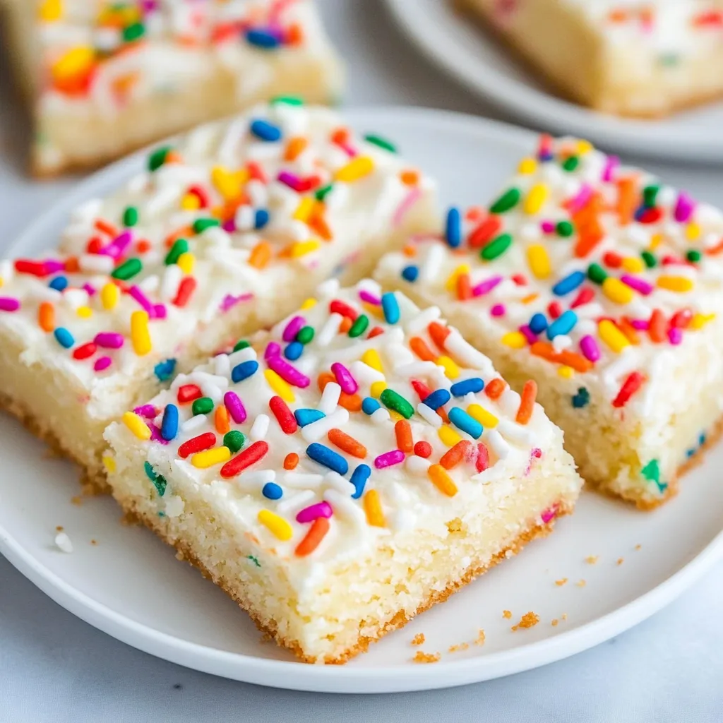 Sugar Cookie Bars