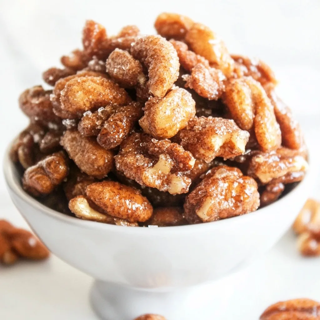 Sugar and Spice Candied Nuts