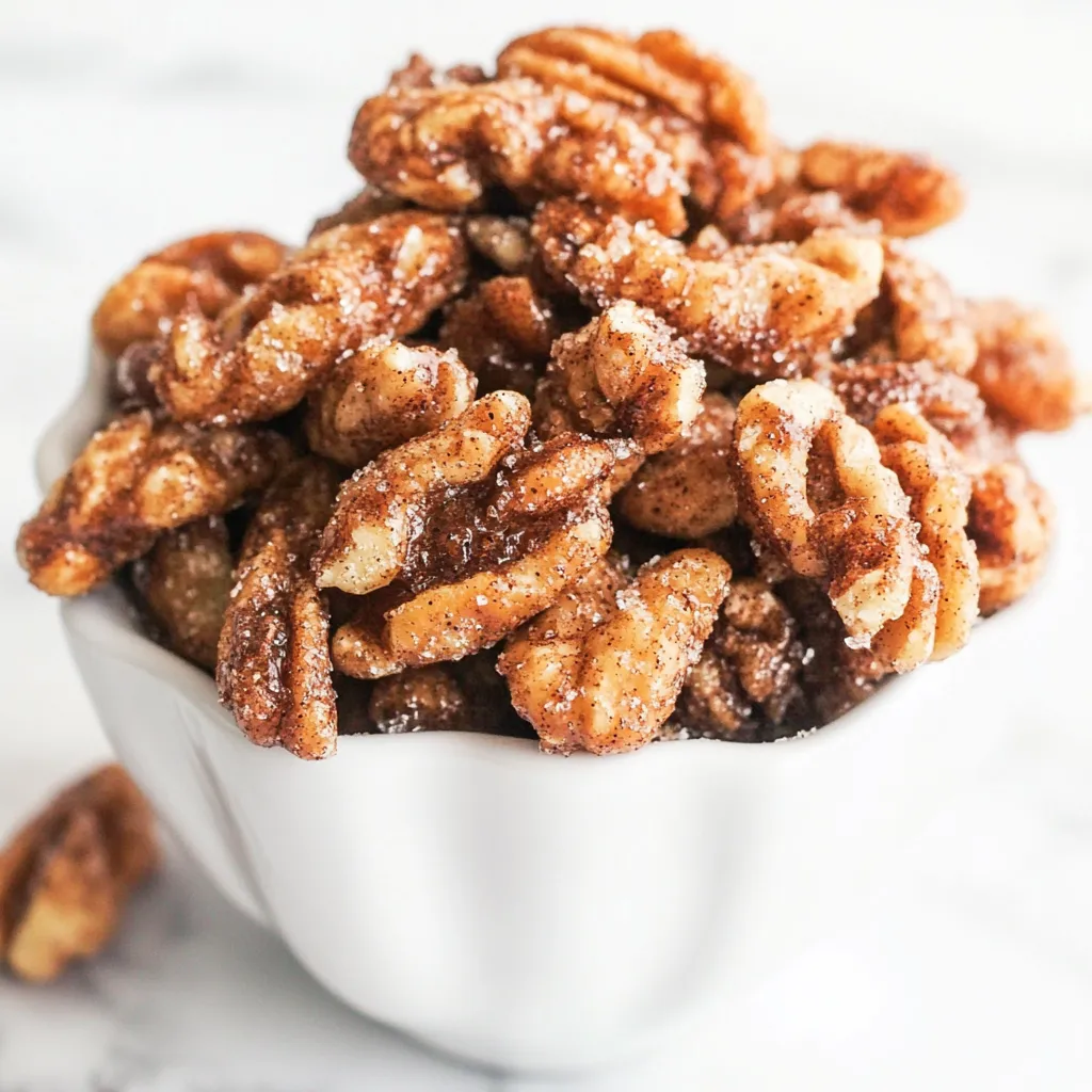 Sugar and Spice Candied Nuts