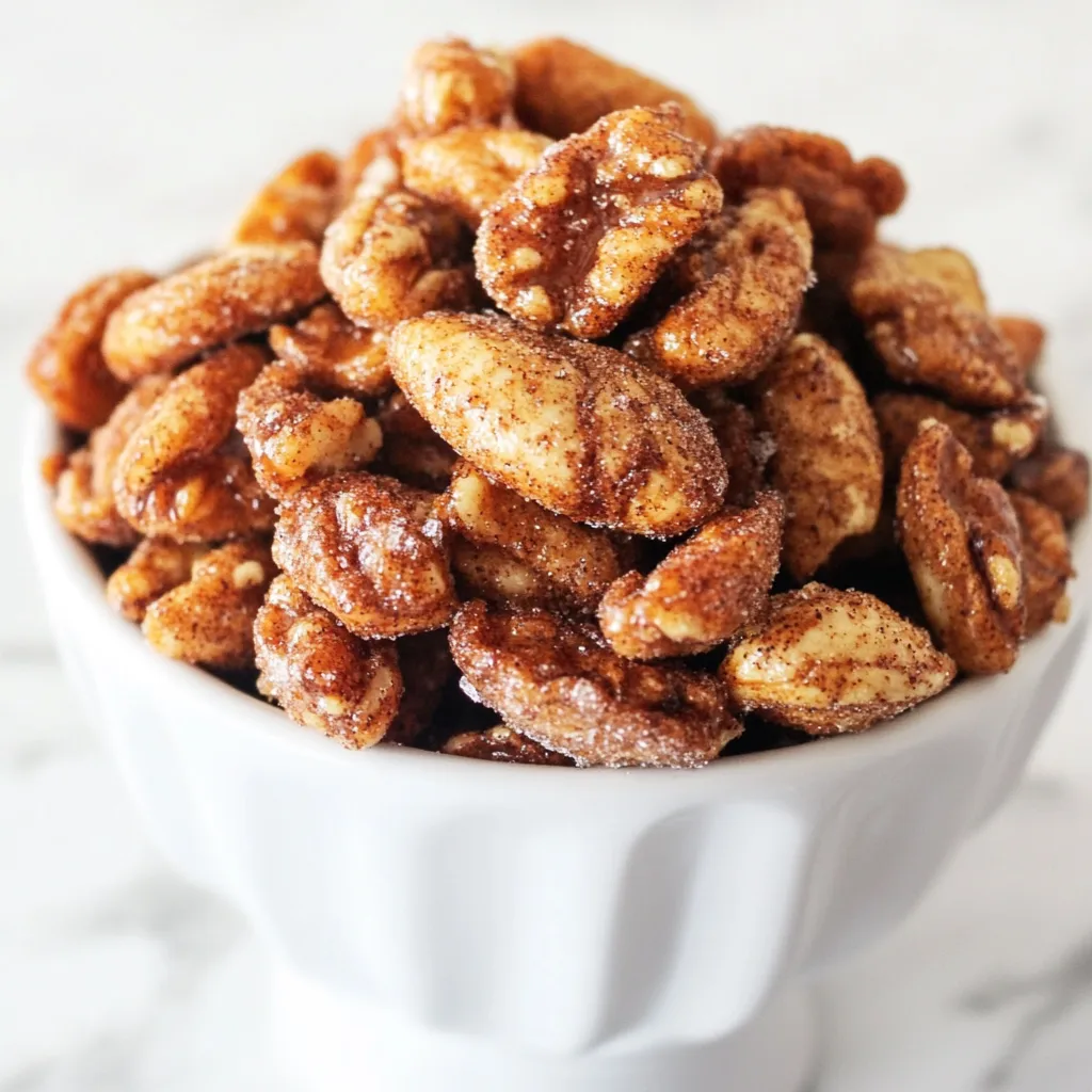 Sugar and Spice Candied Nuts