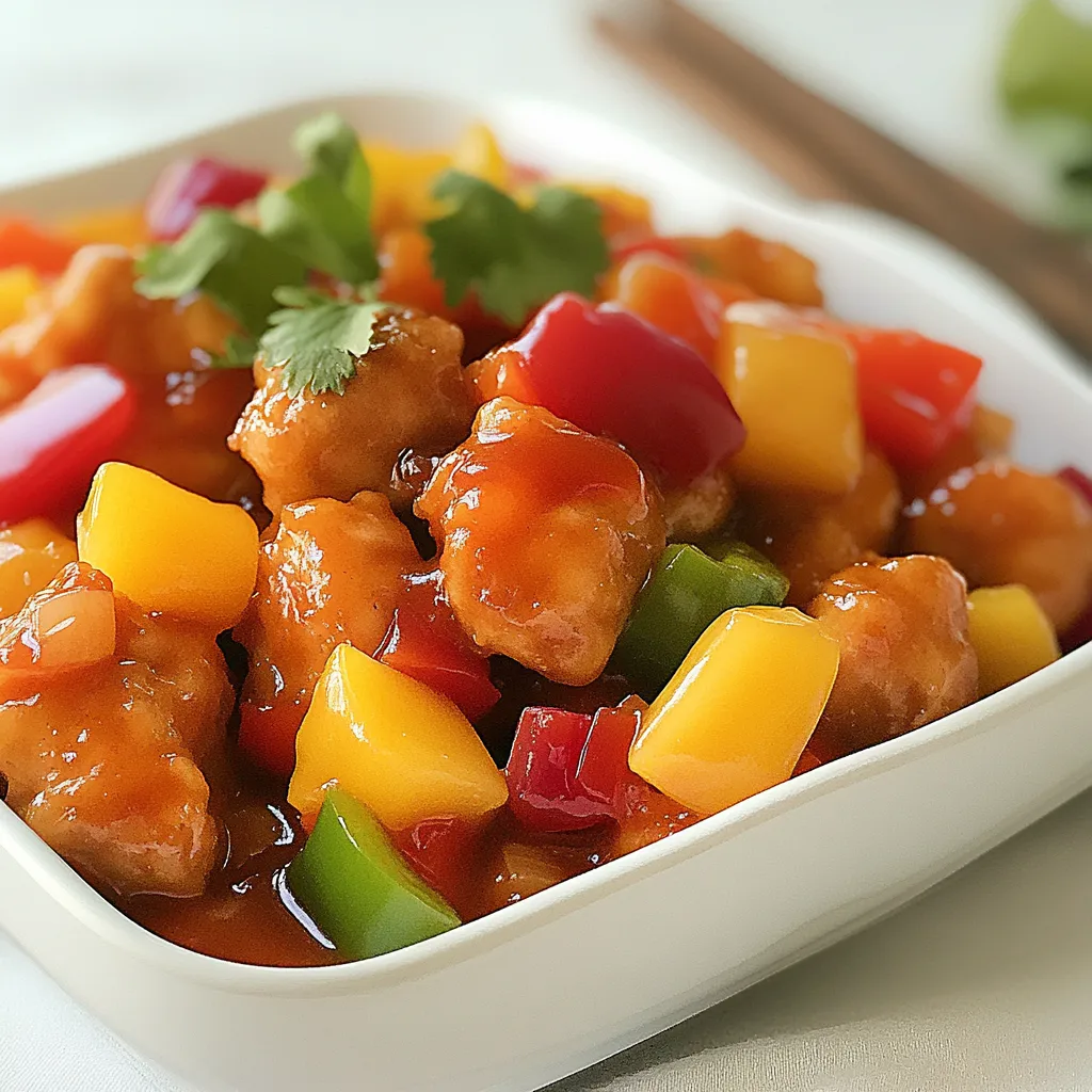 Sweet and Sour Chicken