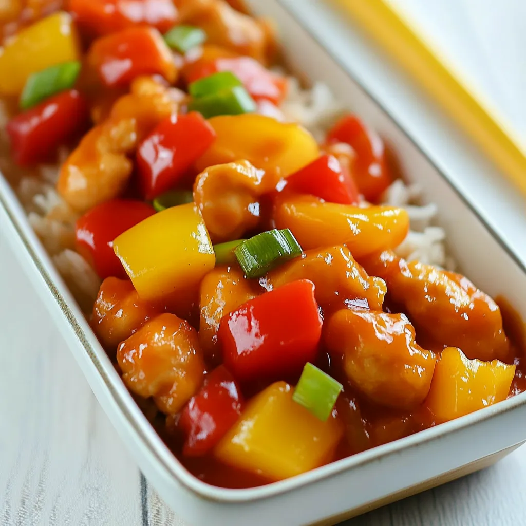 Sweet and Sour Chicken