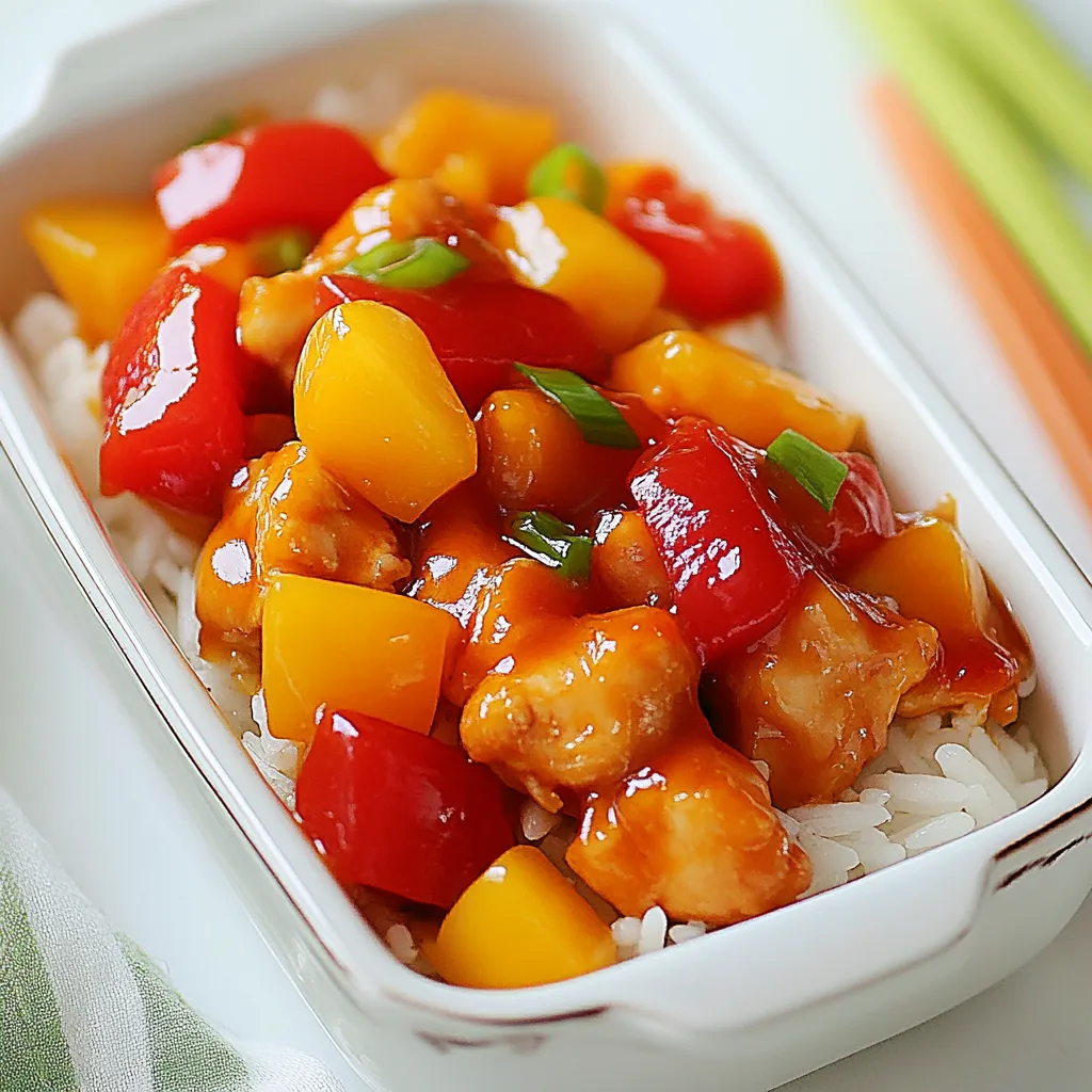 Sweet and Sour Chicken
