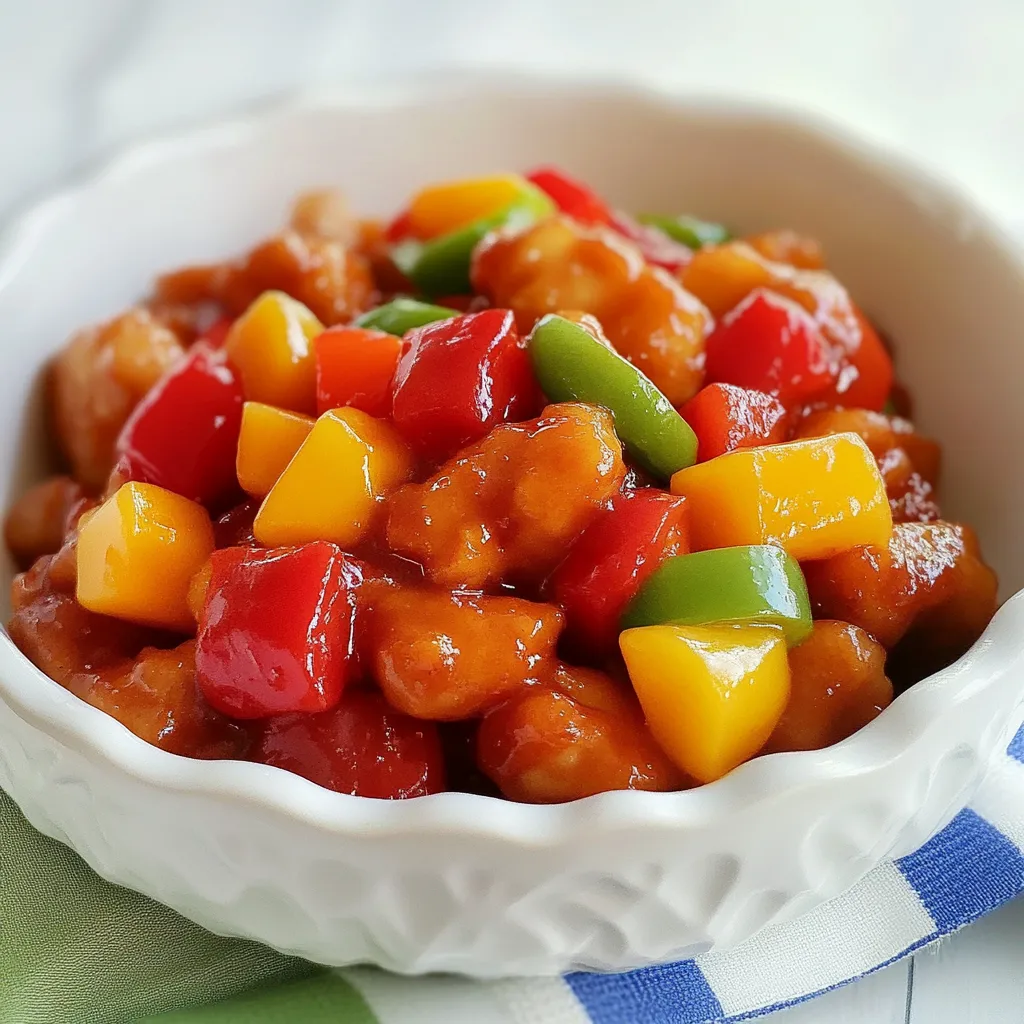 Sweet and Sour Chicken