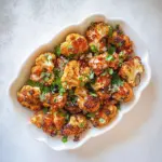 Sweet and Spicy Roasted Cauliflower