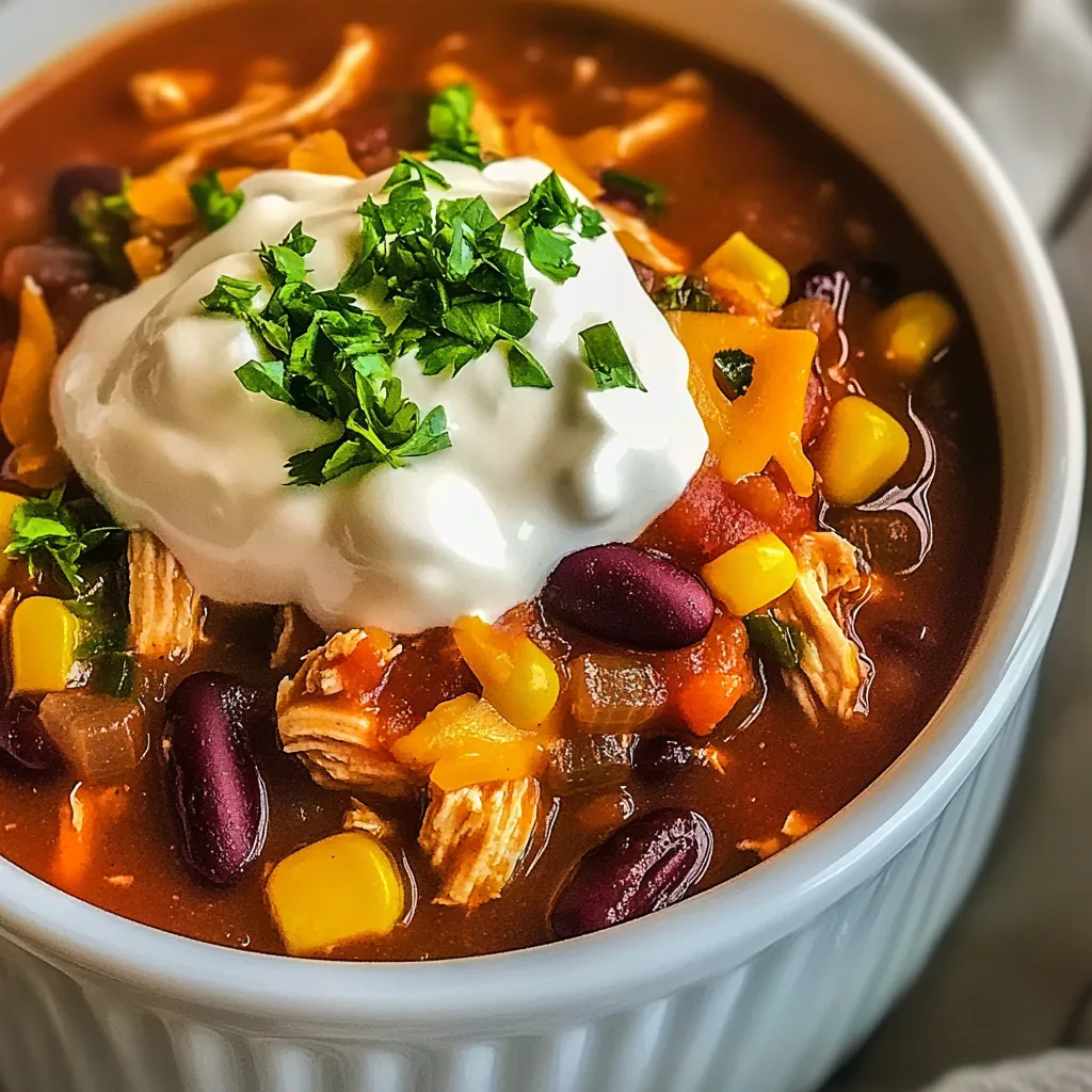 Taco Chicken Soup