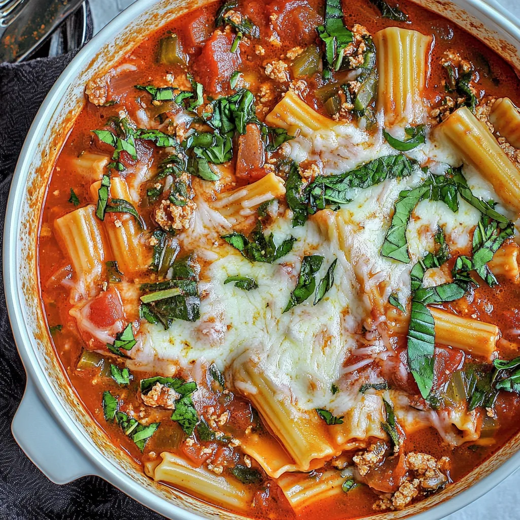 Lasagna Soup