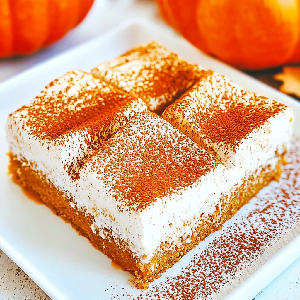 Tres Leches Pumpkin Cake