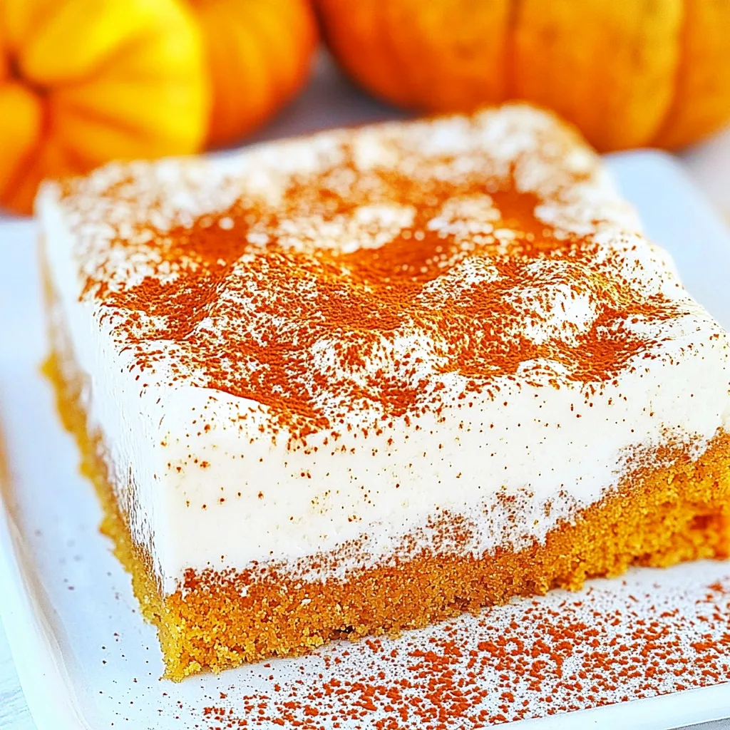 Tres Leches Pumpkin Cake