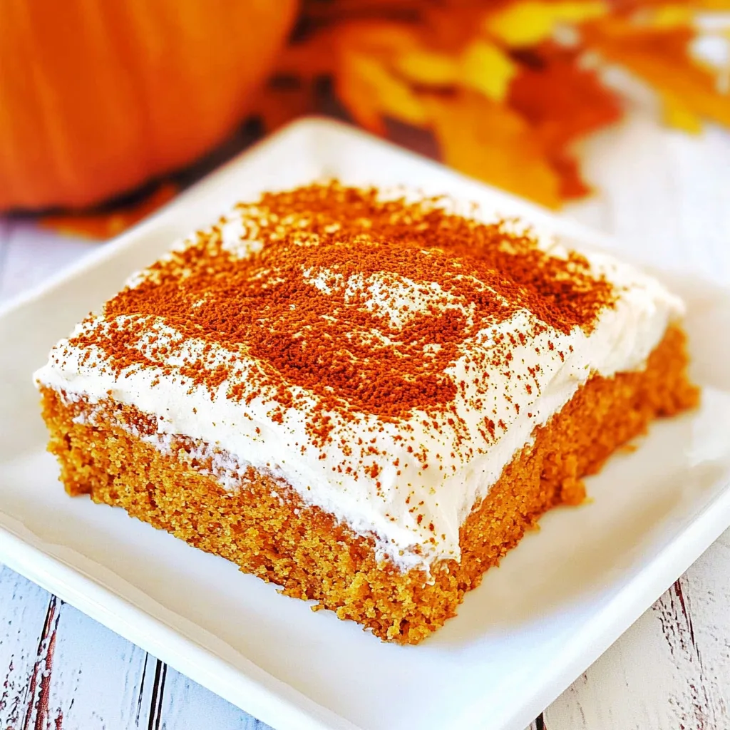 Tres Leches Pumpkin Cake