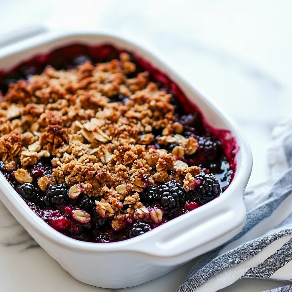 Triple Berry Crisp