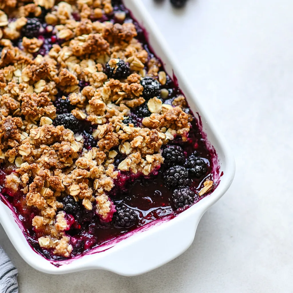 Triple Berry Crisp