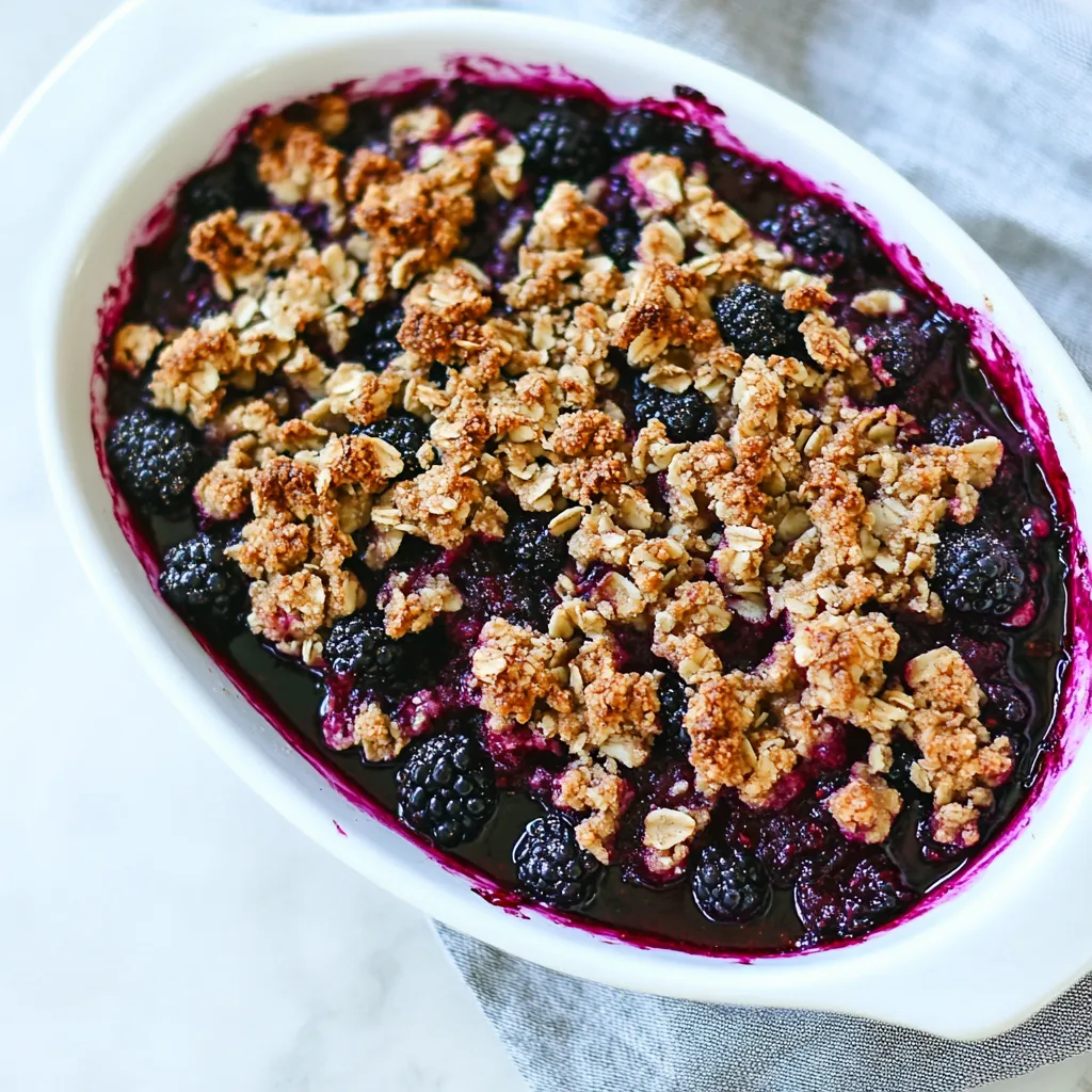 Triple Berry Crisp