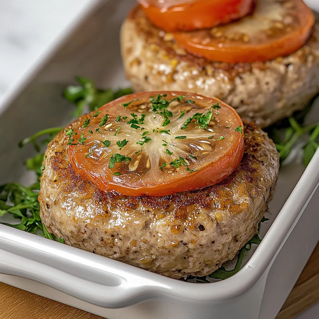 Turkey Burgers In The Oven