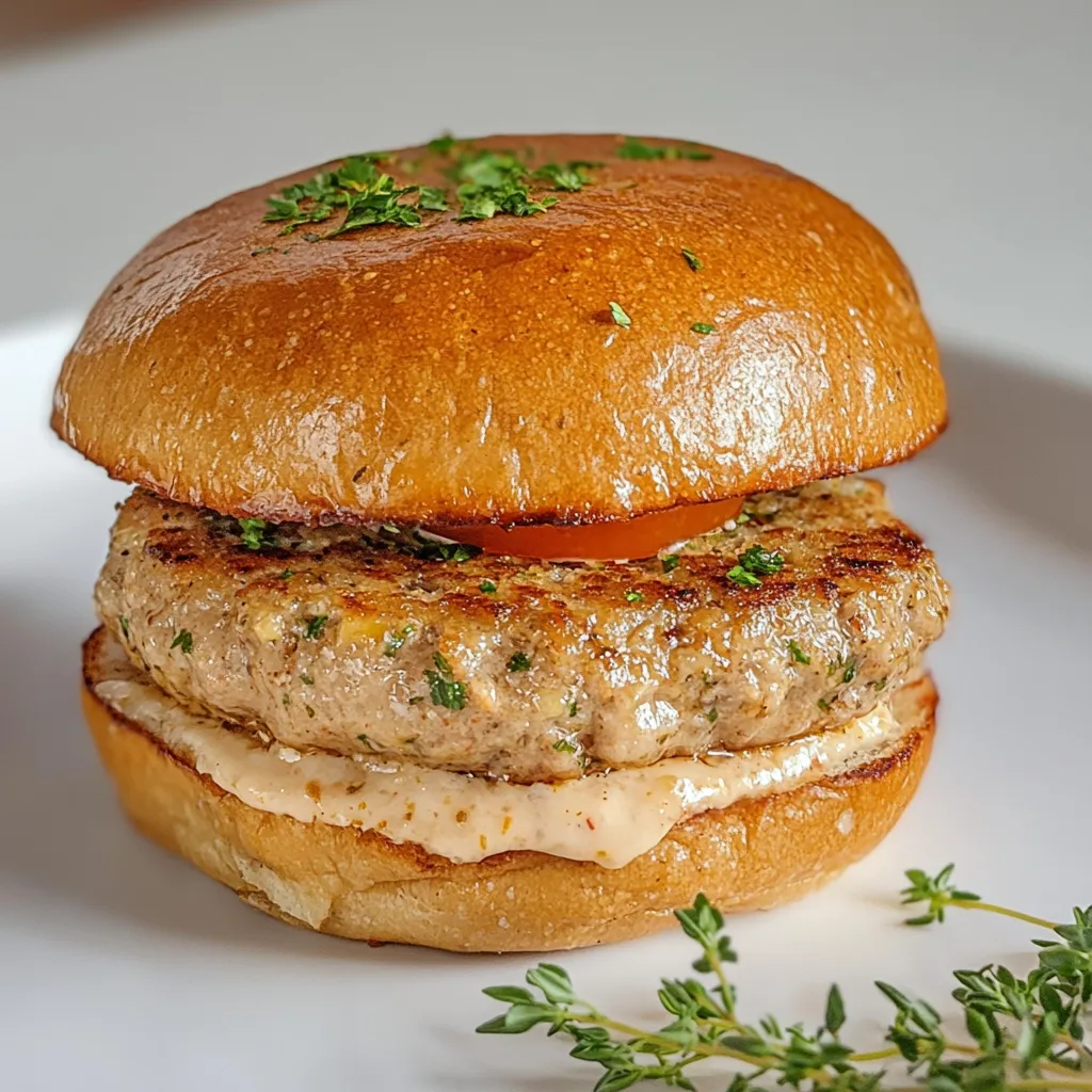 Turkey Burgers In The Oven