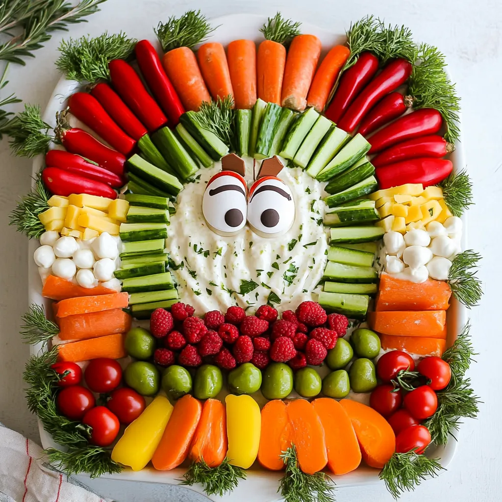 Turkey Veggie Tray