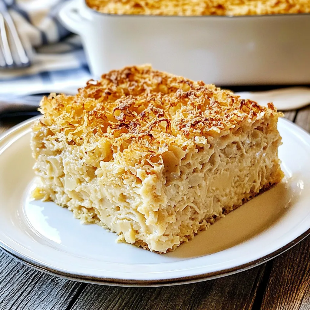 Vanilla Noodle Kugel