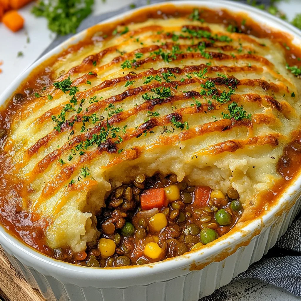 Vegan Lentil Shepherds Pie