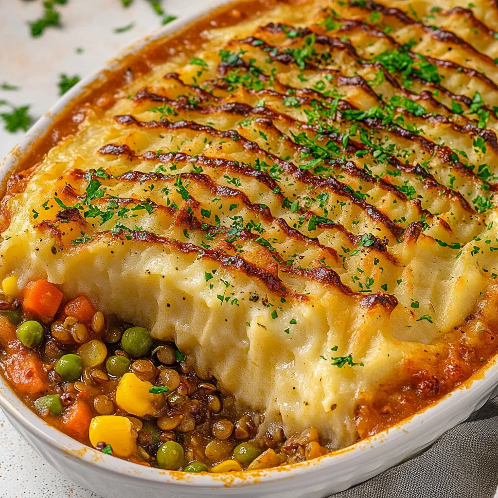 Vegan Lentil Shepherds Pie
