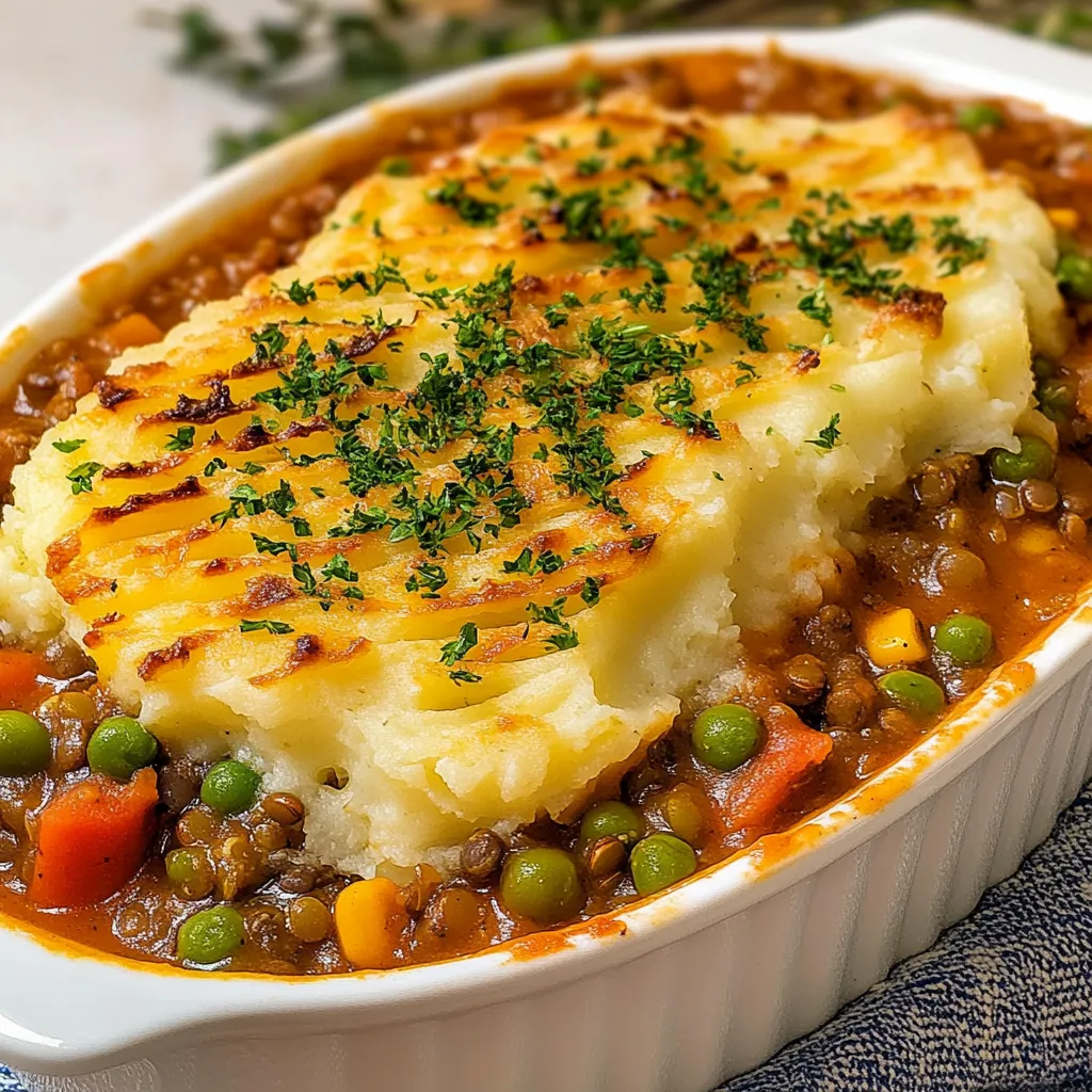 Vegan Lentil Shepherds Pie
