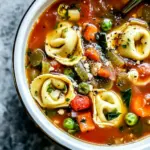 Vegetable Tortellini Soup