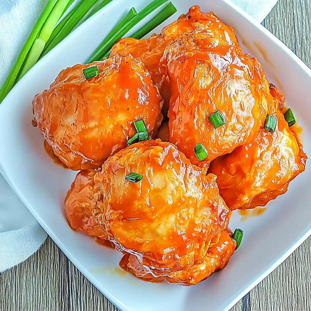 Wingstop Buffalo Chicken Thighs