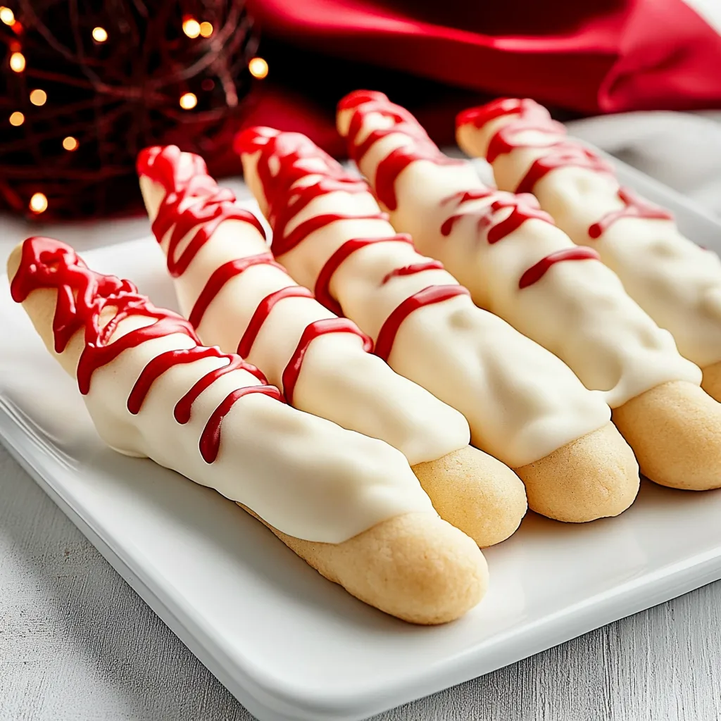 Witch Finger Cookies