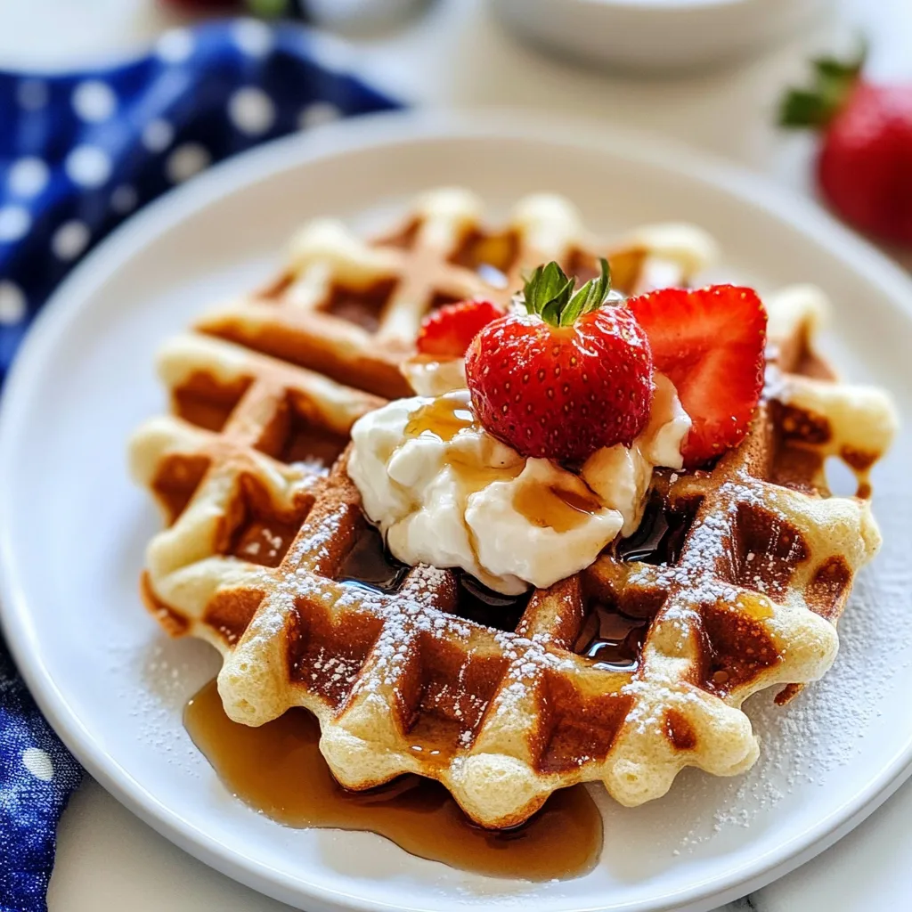 Yogurt Waffles