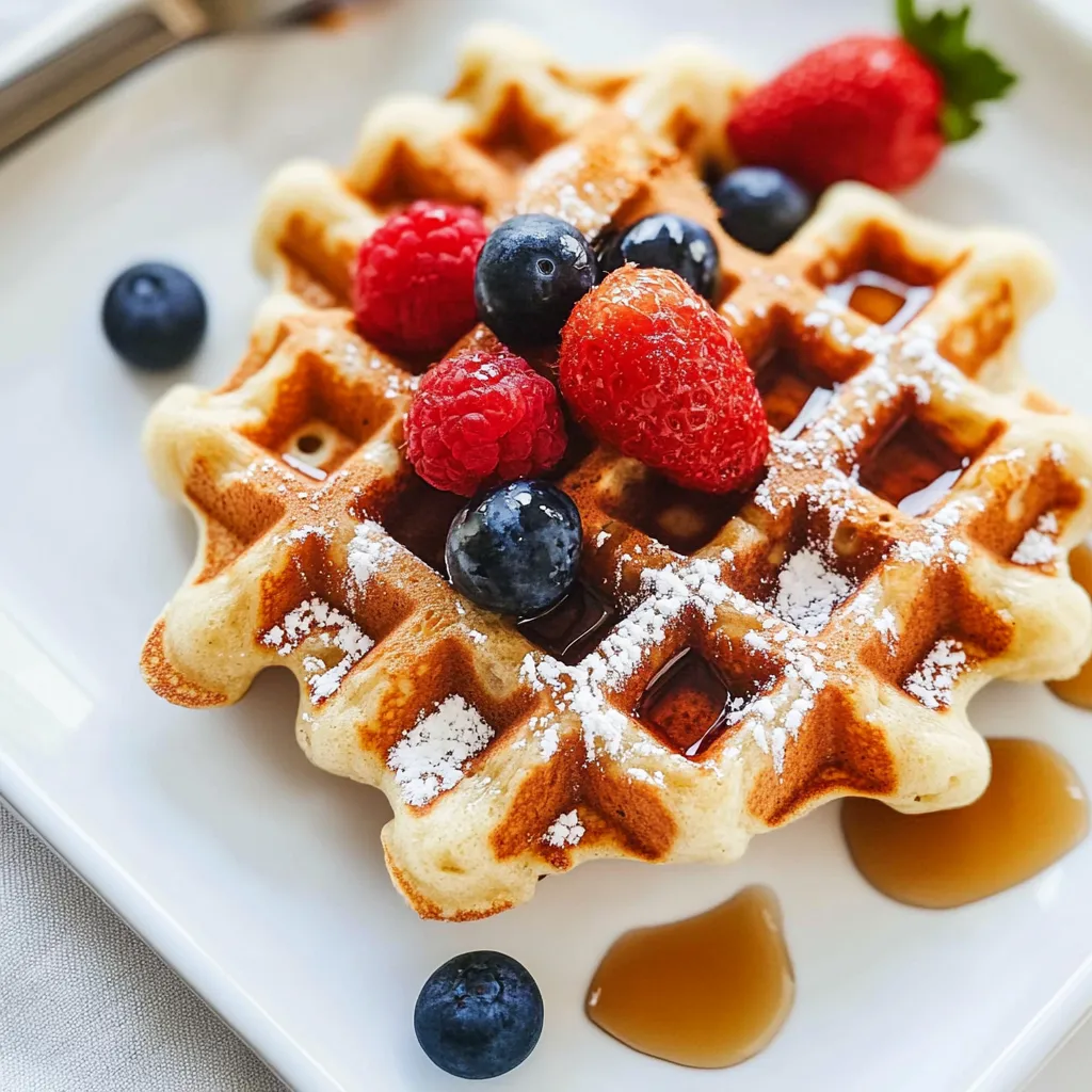Yogurt Waffles