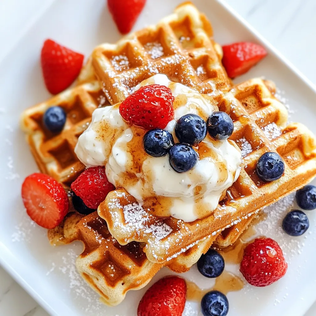 Yogurt Waffles
