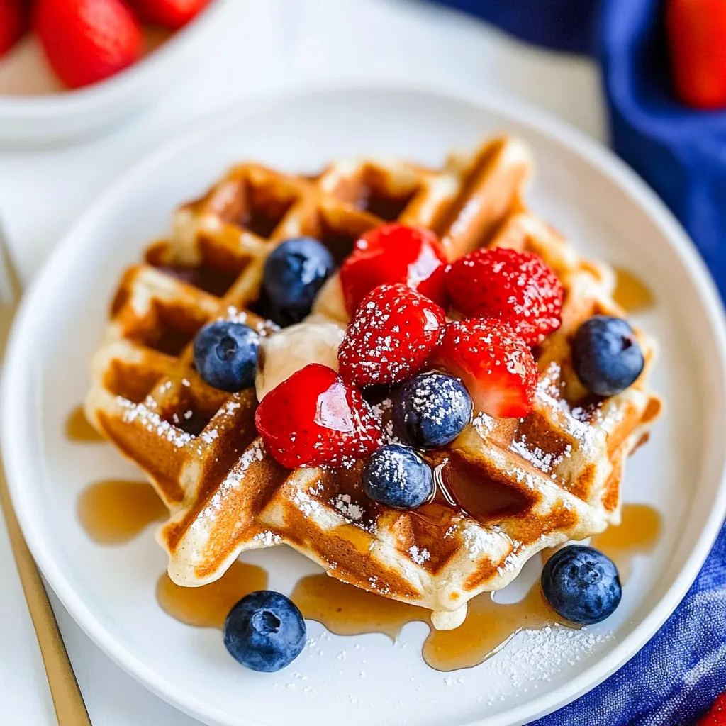 Yogurt Waffles