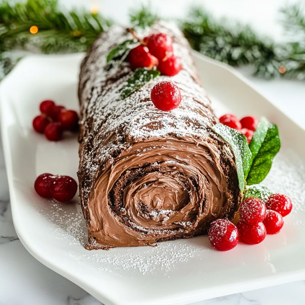 Yule Log Recipe