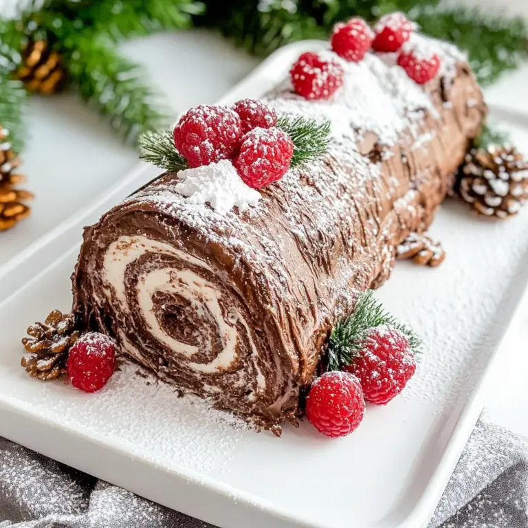 Yule Log Recipe