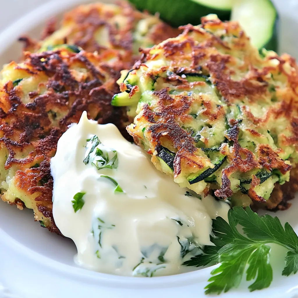 Zucchini Fritters