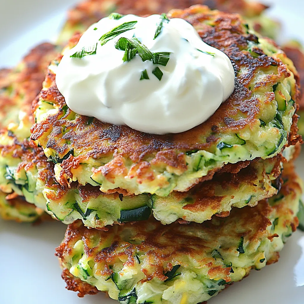 Zucchini Fritters