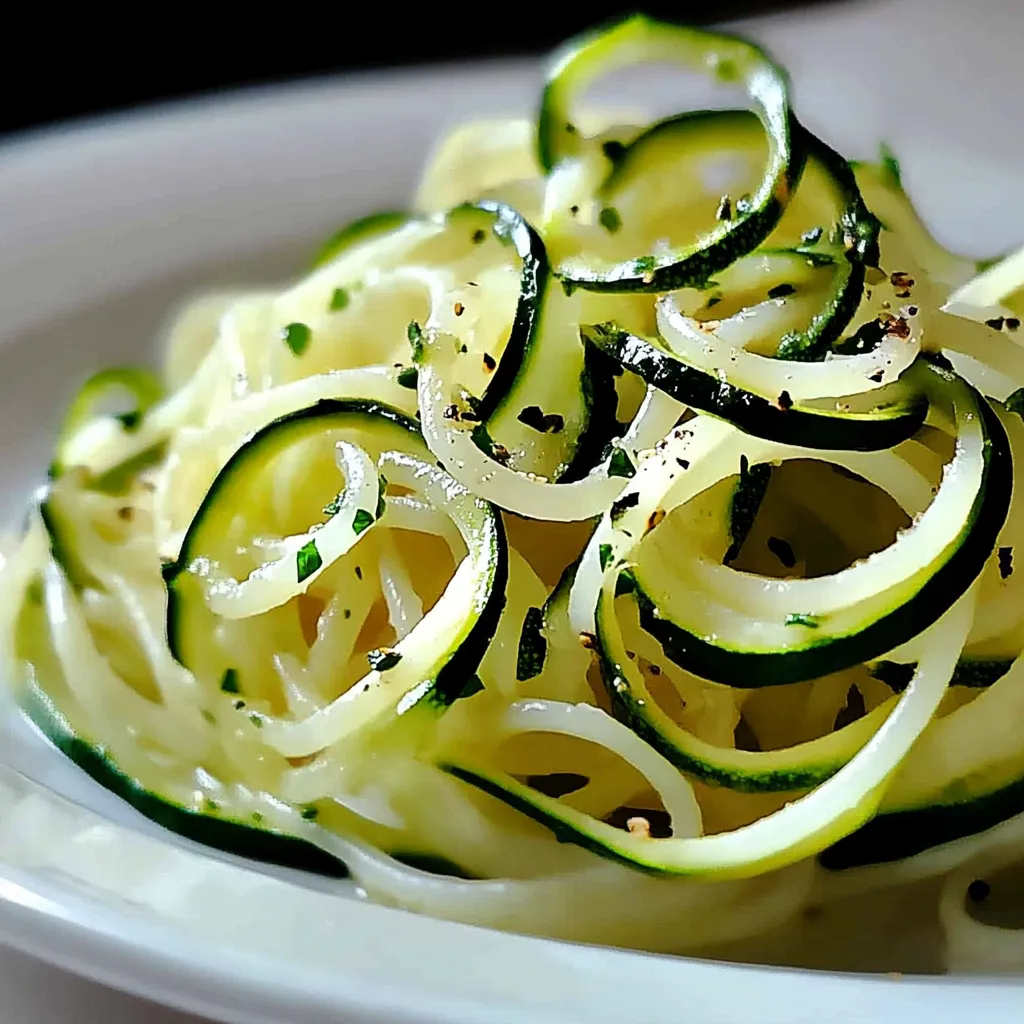 Zucchini Pasta Recipe