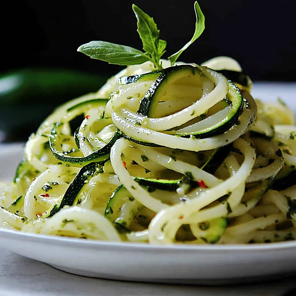 Zucchini Pasta Recipe